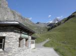  der Blick von der Lucknerhtte zum Glockner 