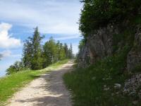  Blick auf die Wanderstrecke zum tscherschutzhaus 