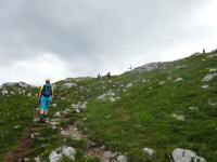  Blick auf den Wanderweg zum Gipfel 