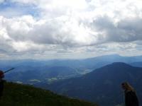 Fernblick zur Gemeindealpe und nach Mariazell und weiter zum Steirischen Seeberg