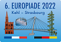 6. Europiade in Kehl (D) und Strasbourg (F), vom 25. - 28. Aug. 2022