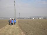  Wanderer auf dem Weg nach Galtbrunn 