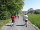  Wandergruppe auf dem Weg nach Purgstall 