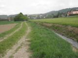 Wanderweg entlang des Schildbachs kurz vor Tonach - Bischoftetten