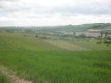 Fernblick ber Hautzendorf nach Wolfpassing an der Hochleiten 