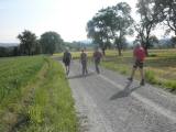  Marathonis auf dem Weg Richtung Ollersbach 