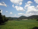  schner Fernblick zur neuen Siedlung von Gaaden 