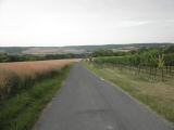  Wanderroute bergab nach Glaubendorf 