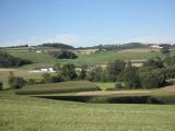  Blick ber die Zwieselmayrsiedlung zum Stranzberg 