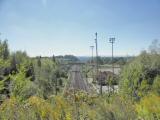  Blick auf die neue Westbahn 