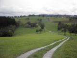  schner Fernblick auf die Wanderstrecke 