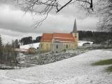  Blick zur Pfarrkirche Waldhausen 