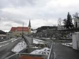  Blick zur Pfarrkirche und Friedhof Waldhausen 
