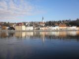  Blick ber die Donau nach Mauthausen 