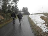  bergan zum hchsten Punkt der Wanderung - Langkreuz 