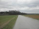  Route kurz auf der Strae Richtung Raan 