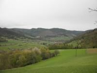  schner Fernblick nach tz und zur Burg Ranna 