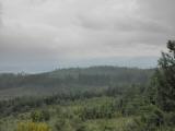  schner Fernblick leider im Regen 