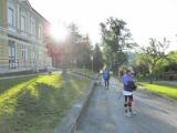  Marathonis vorbei an der Volkschule Totzenbach 