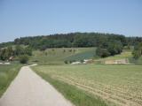  Blick auf die Wanderroute mit der nchsten Anhhe 