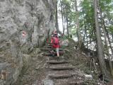  Wanderroute auf schnen Bergwanderwegen 