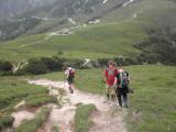  Marathonis auf dem Weg zur Hochalm 