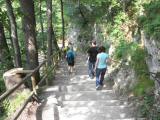  bergab auf der Kaiserstiege nach Kufstein 