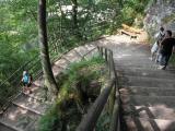  bergab auf der Kaiserstiege nach Kufstein 