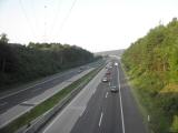  Blick auf die A2 Richtung Sden 