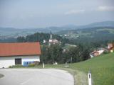  Fernblick nach Schwarzenberg am Bhmerwald 