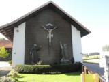 herrliche Figuren des Hl. Bruder Konrad und vom St. Wolfgang am Venushof Ortsteil Parzham