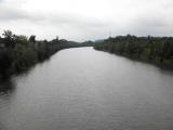  Blick von Steg auf die Erlauf flussaufwrts 