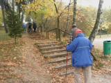  die Stiege hinauf zum Hoteldorf 