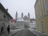  Blick zurck zur Barockkirche St. Michael 