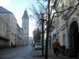  Blick von der Mauthausner Strae zum Stadtturm 