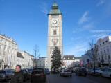  der imposante 60 m hohe Stadtturm 