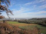  Fernblick zur Eckmayer Mhle und nach Enns 