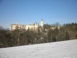  nochmals der schne Blick zur Burgruine Hohenegg 