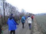  Wandergruppe auf dem Weg nach Maiersch 