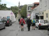  Marathonis Richtung Spitalskirche 