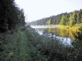   Wanderweg entlang des groem Gamsbach- Teichs 