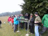  Wanderer beim Aussichtspunkt oberhalb Bierbaum 