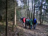  Wanderroute auf schnen Waldwegen 