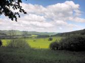  schner Fernblick von der Allee Richtung Westen 