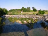  Blick von der Brcke flussaufwrts 