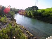  Blick von der Brcke flussabwrts 