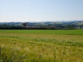  Fernblick zum "Haubiversum" in Petzenkirchen 