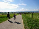  Blick auf die Wanderstrecke 