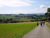  Blick auf die Wanderstrecke 