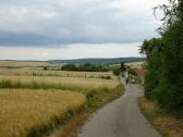  Blick auf die Wanderroute bei Glaubendorf 